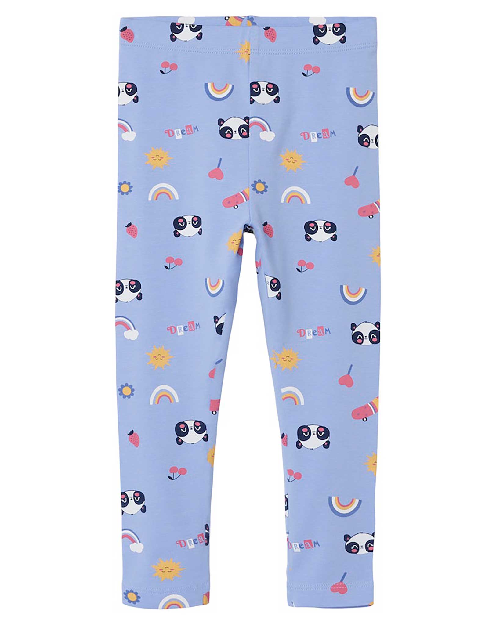 Leggings NMFVIVIAN PANDA DREAM AOP in easter egg
