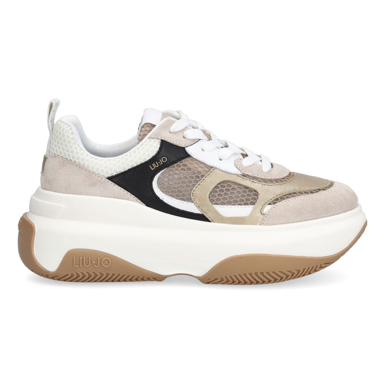 Liu-Jo Sneakers June blanc/beige/noir