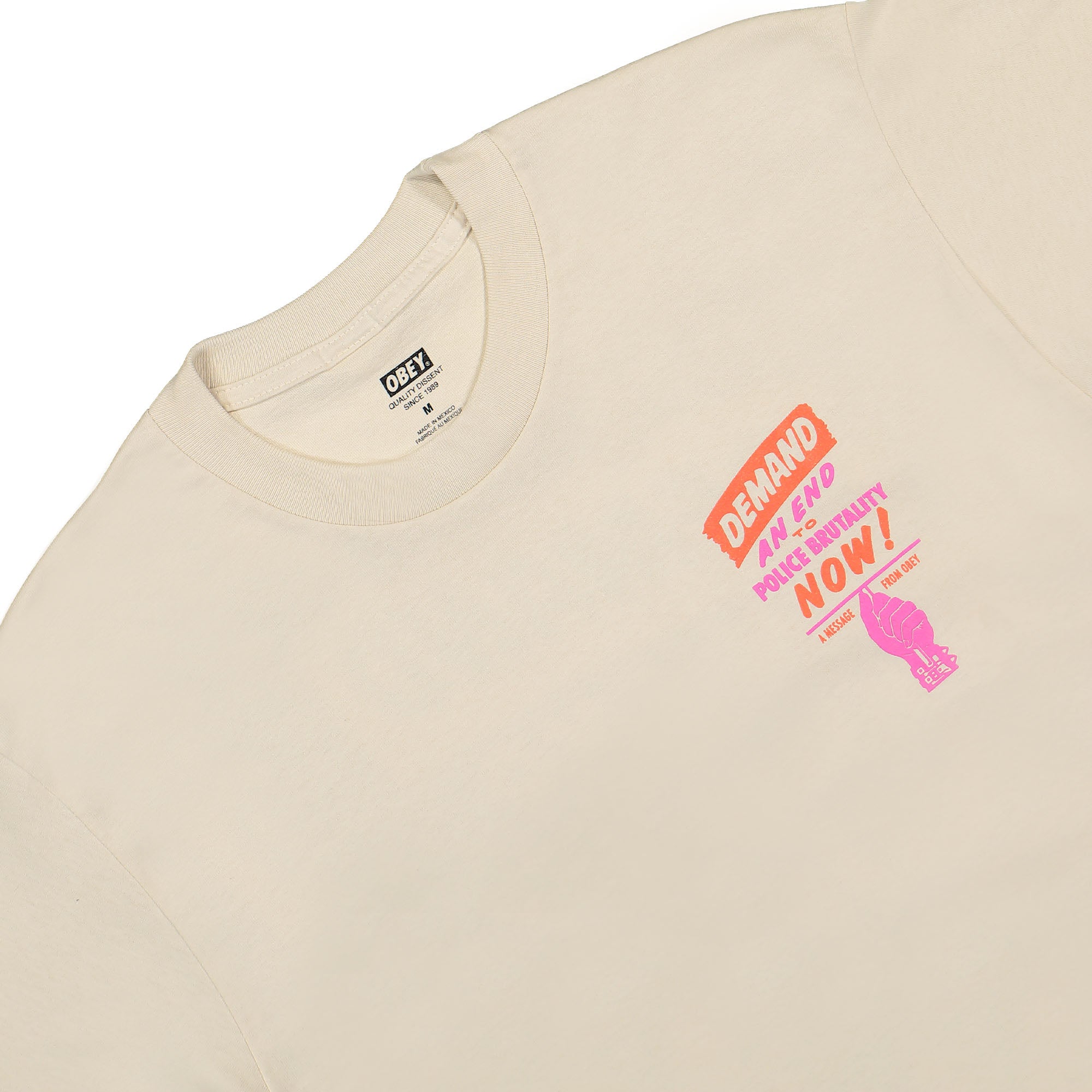 Obey<br>End Police Brutality Tee