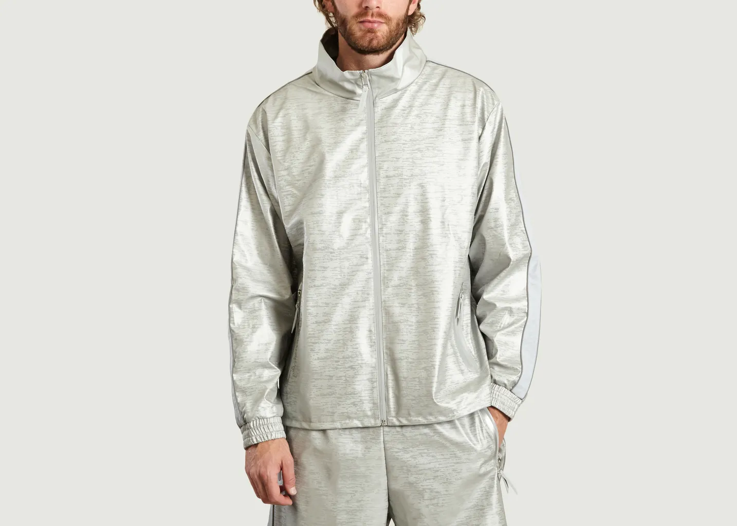 Veste De Sport En Tissu Réfléchissant Track Rains