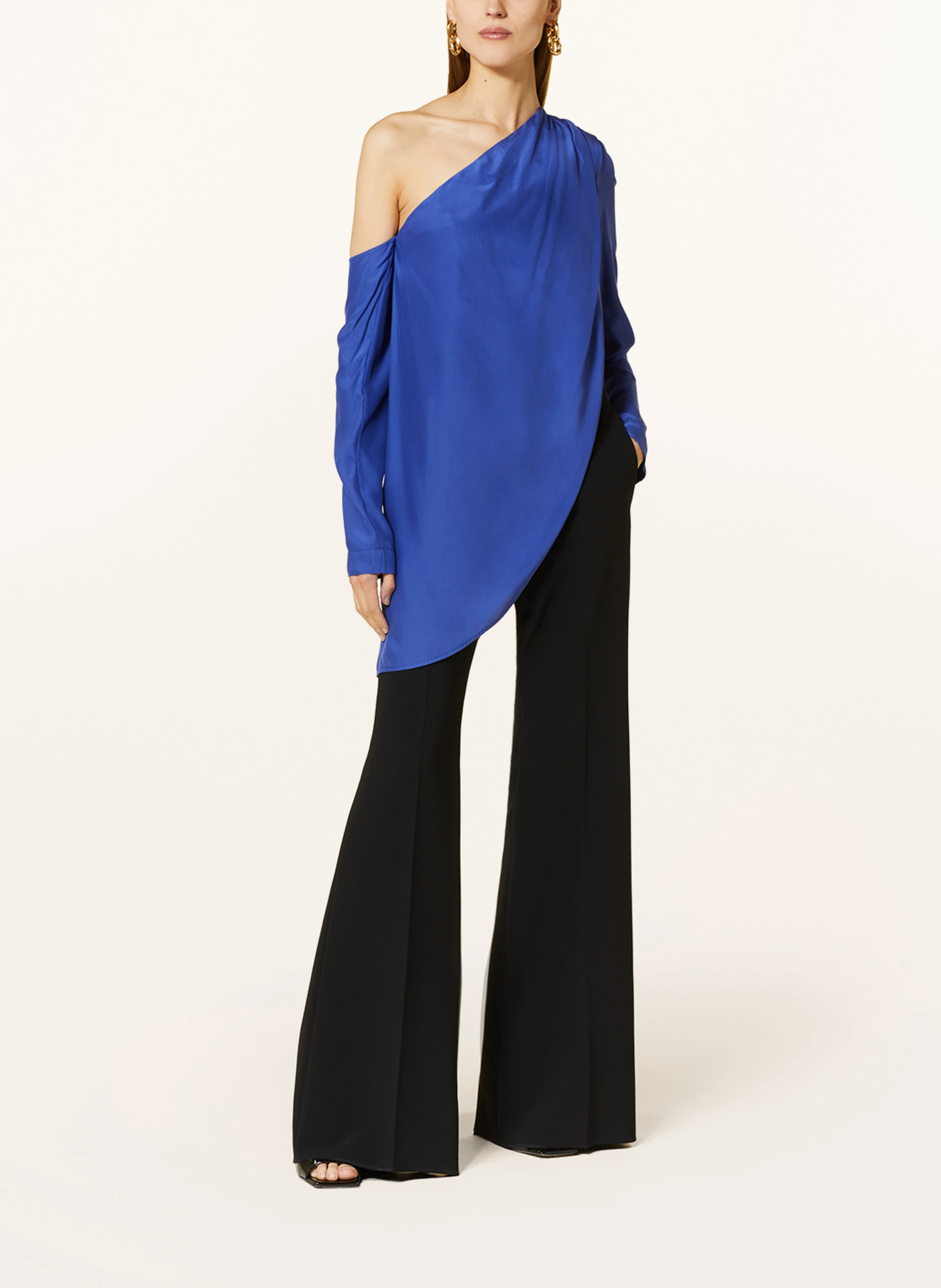 GAUGE81 One-Shoulder-Shirt TOHO aus Seide
