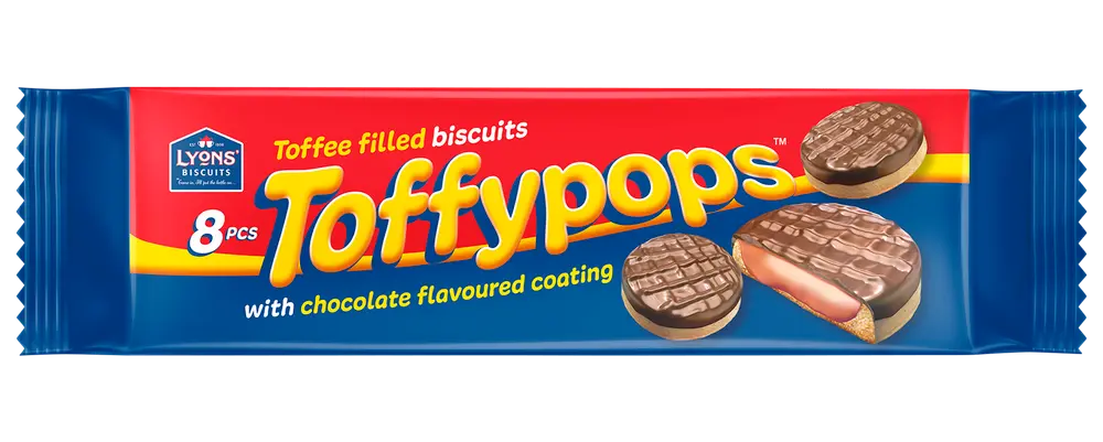Lyons Toffypops 120 g - assorterede varianter