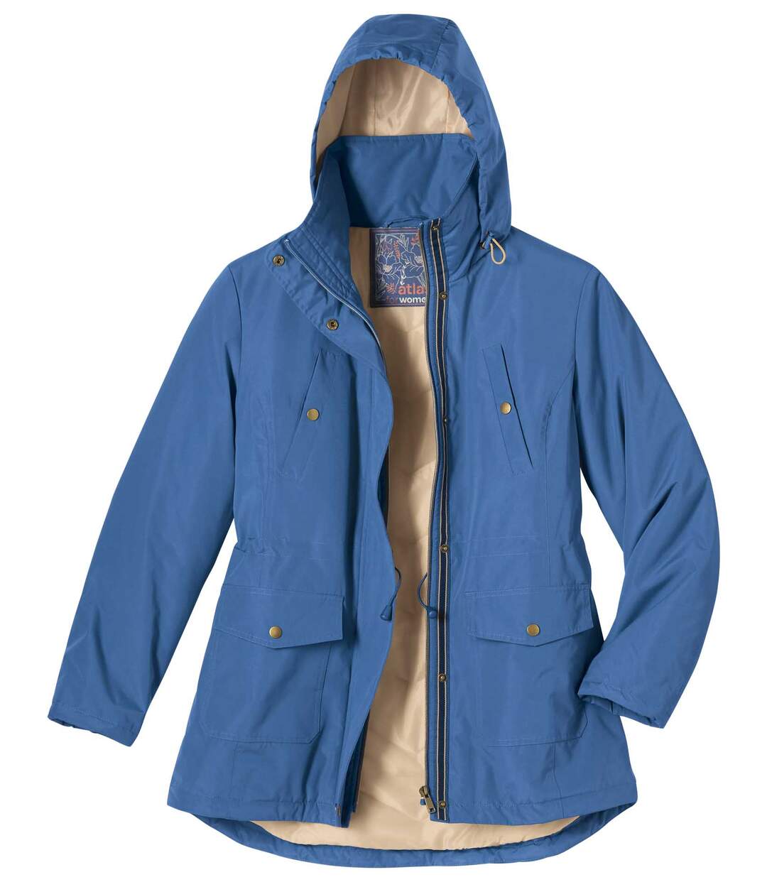 Parka à Capuche Mi-Saison