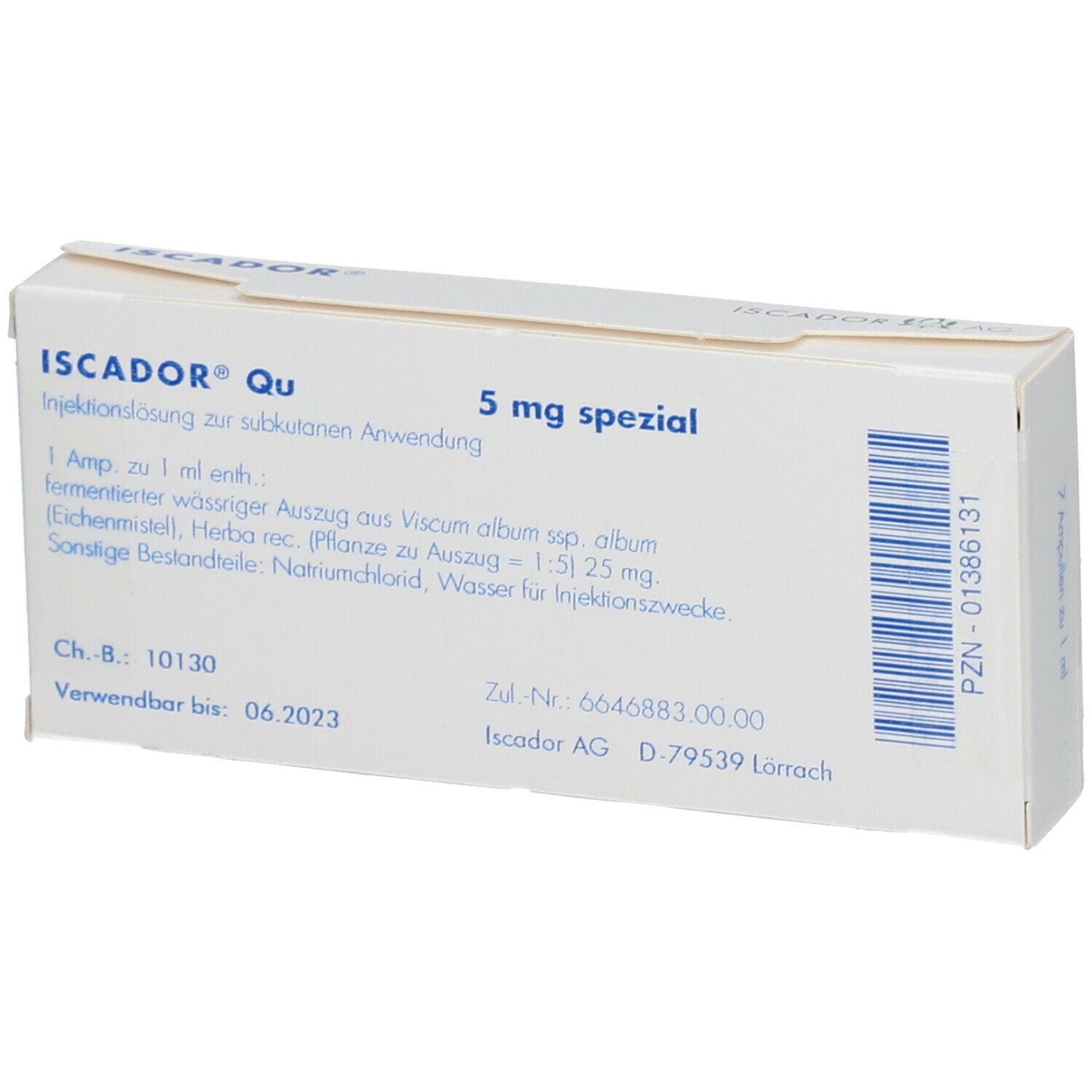ISCADOR® Qu 5 mg Spezial