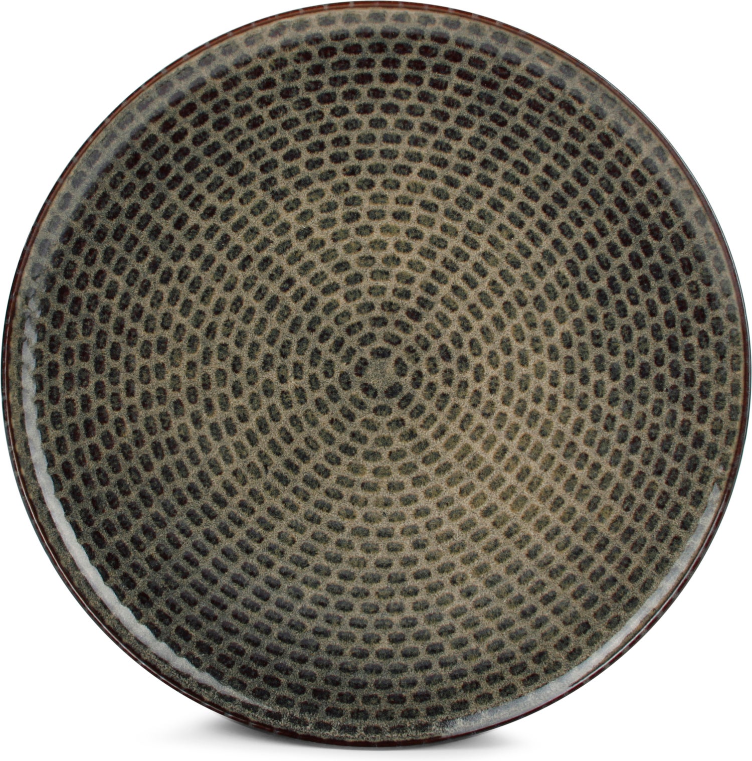 Salt&Pepper ontbijtbord Stitch groen / grijs D 20 H 1,8 cm