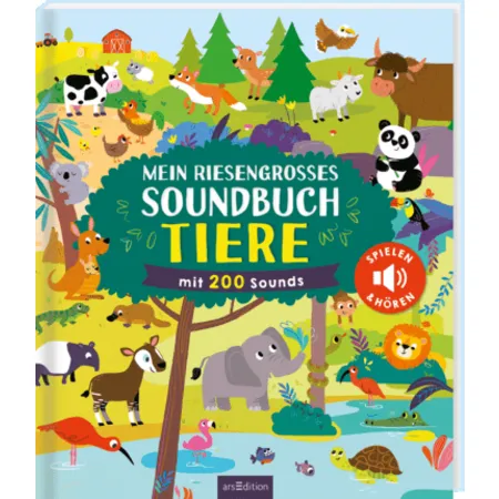 ars Edition Mein riesengroßes Soundbuch Tiere