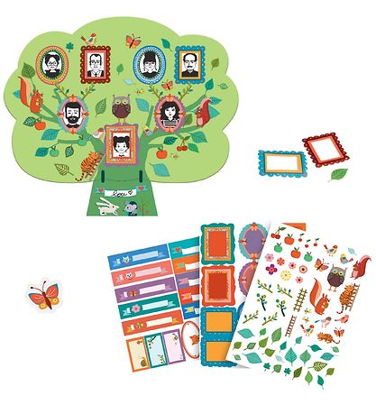 Djeco Kreas?t - Familiy Tree DIY - A Family Tree To Create