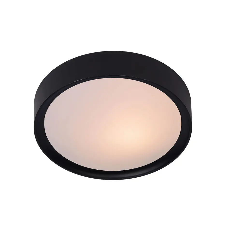 Lucide plafondlicht Lex - Ø33 cm - zwart