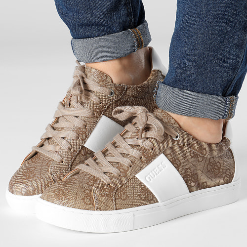 Baskets Femme FL7TDOFAL12 Beige Brown