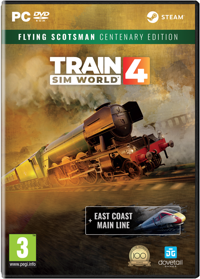 Train Sim World 4 includes Flying Scotsman (Centenary Edition)- PC
