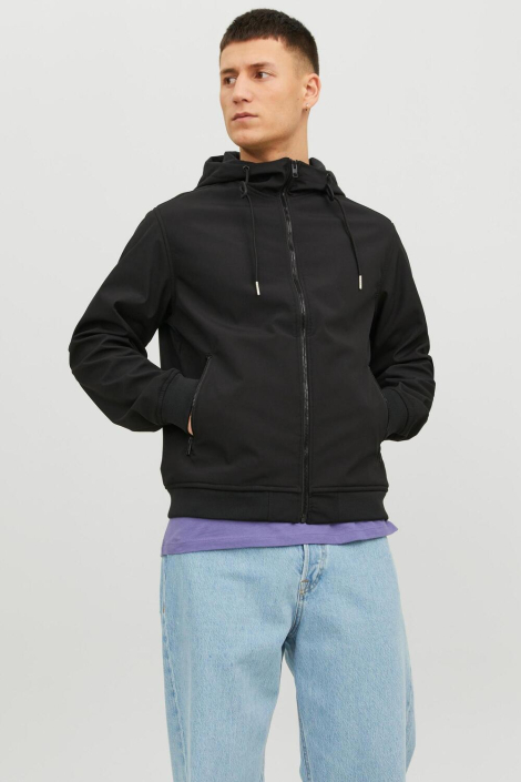 Jack & Jones zwarte heren jas