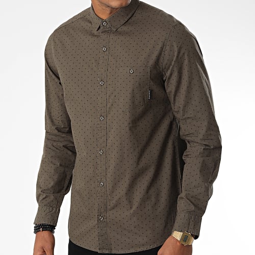 Chemise Manches Longues Leeward Vert Kaki