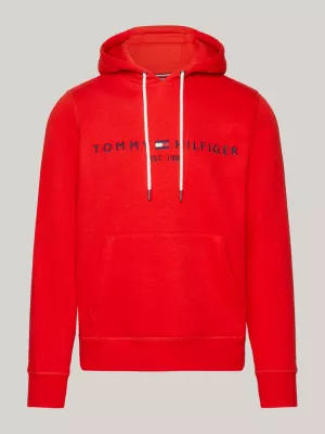 Moletom com capuz e modelagem regular com logo