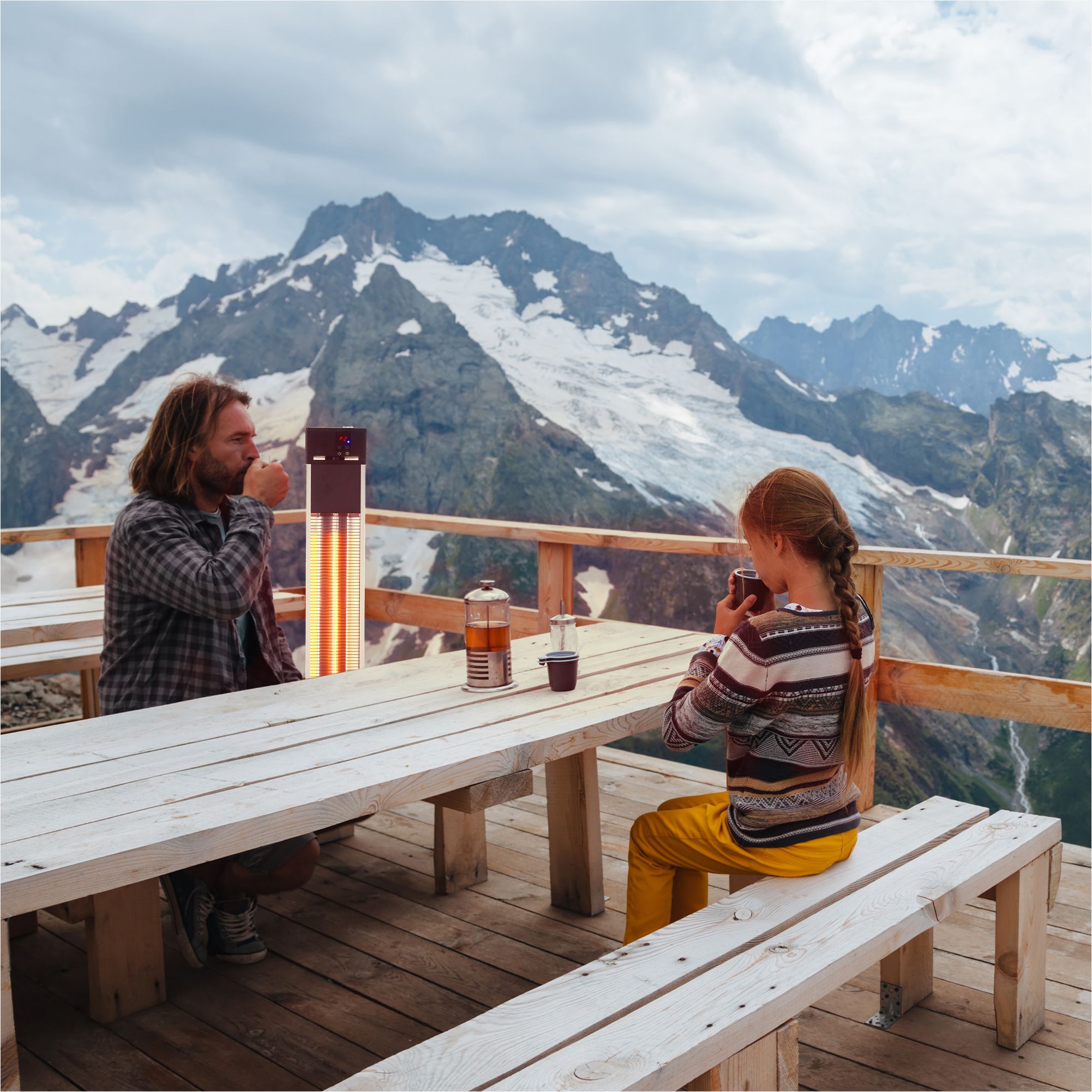 Terrassenheizstrahler 2000W