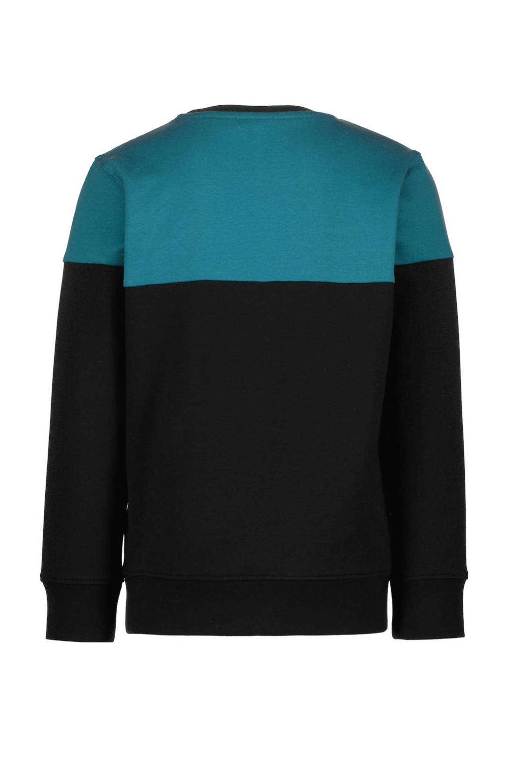 Vingino sweater Nessi met logo diepblauw/zwart