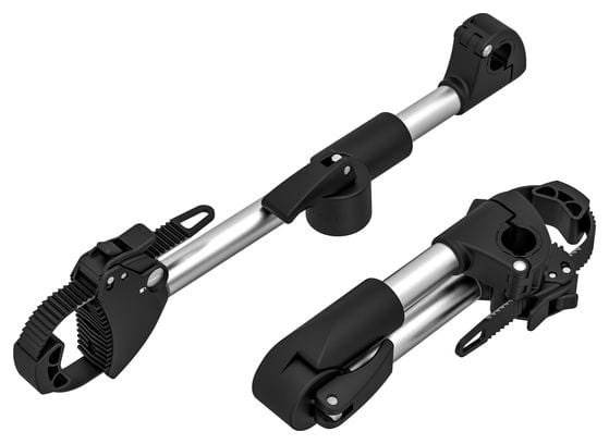 Eufab -  Fixe-cadre À Strap Inclinable Amovible Ø 25   30 Mm Et Antivol 40 Cm - Porte-vélos Eufab