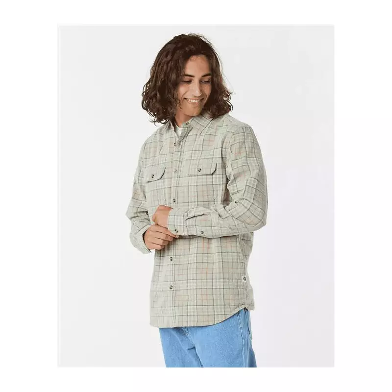 Chemise RIPCURL Swc Cord Plaid Shirt Sage