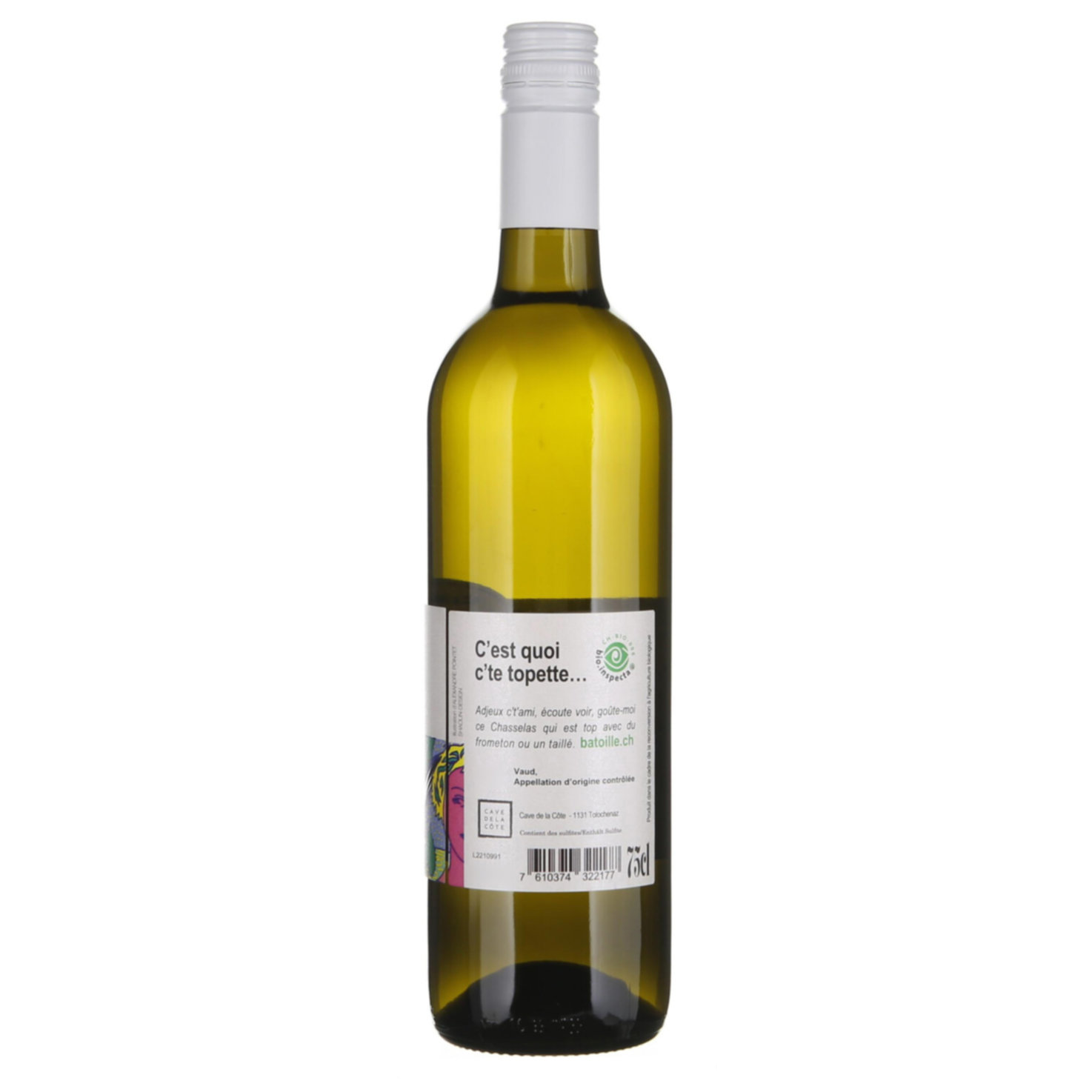 Vaud Chasselas La Batoille Cuvée des Pèdzes -75cl