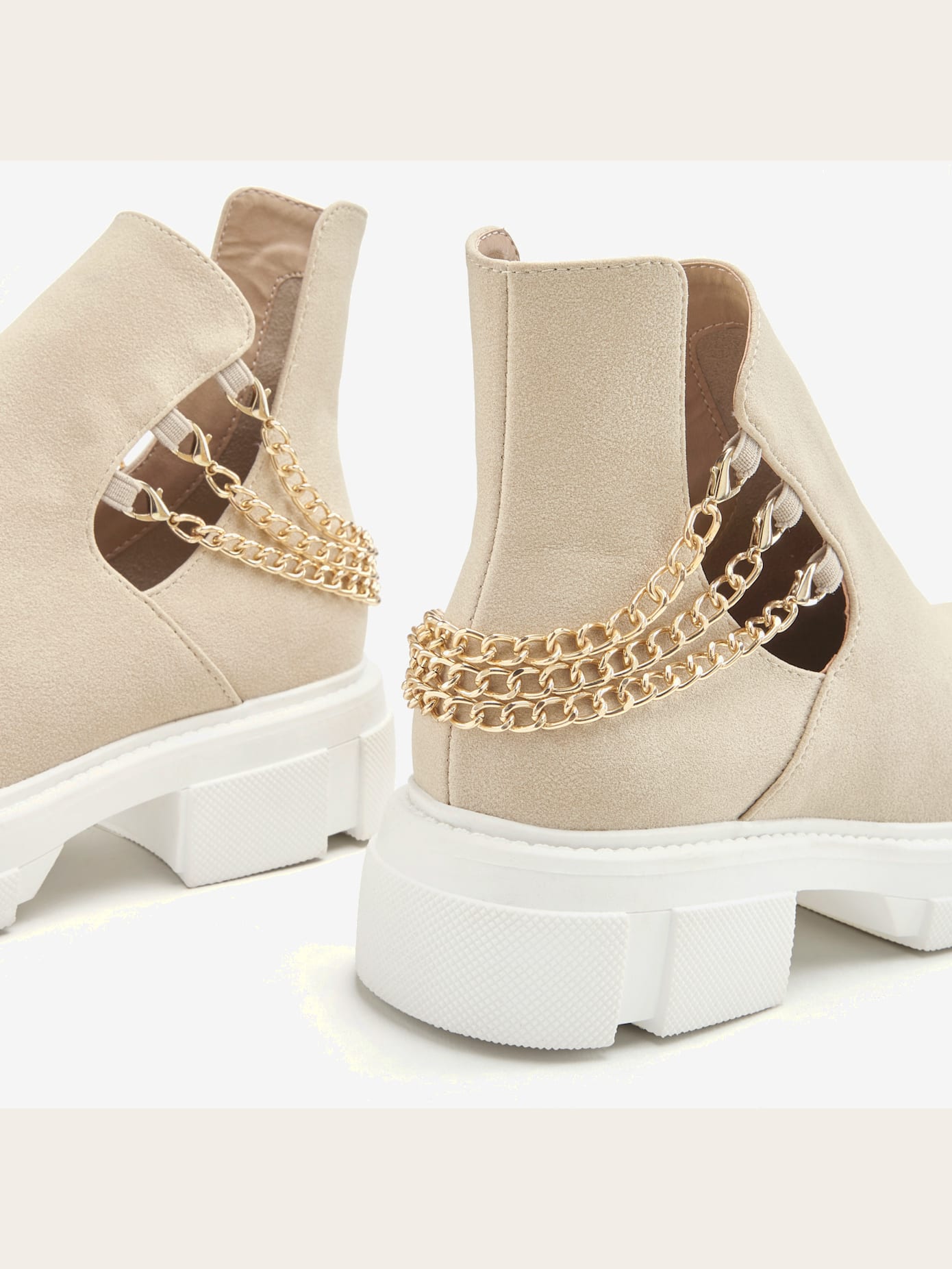 Bottines chelsea jolies chaînes
