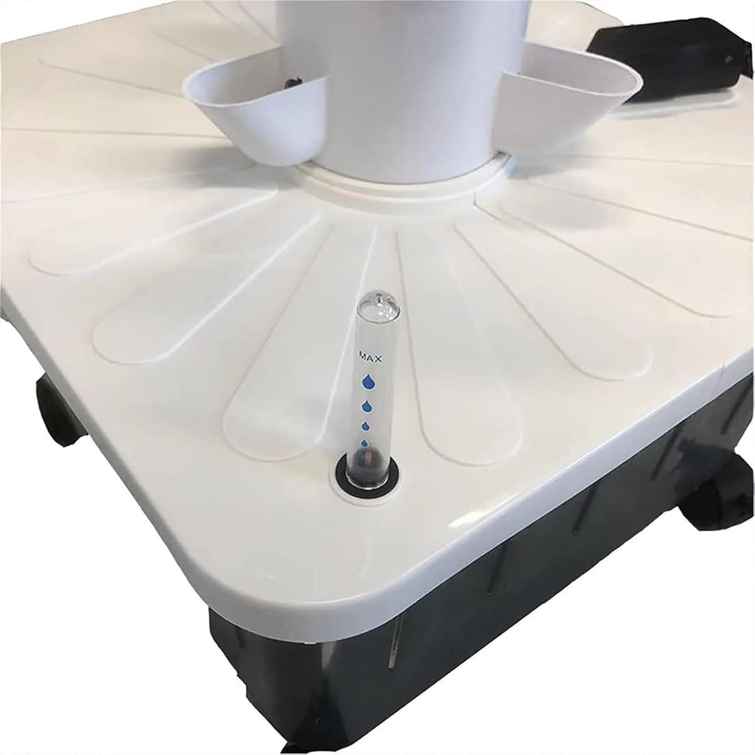 Hydroponisches Turm-Hydroponiksystem, Aquaponiksystem mit 15 Etagen und 45 Löchern, erdloser Anbau, Aeroponik-Wachstumsset für den Garten für Kräuter, Obst und Gemüse