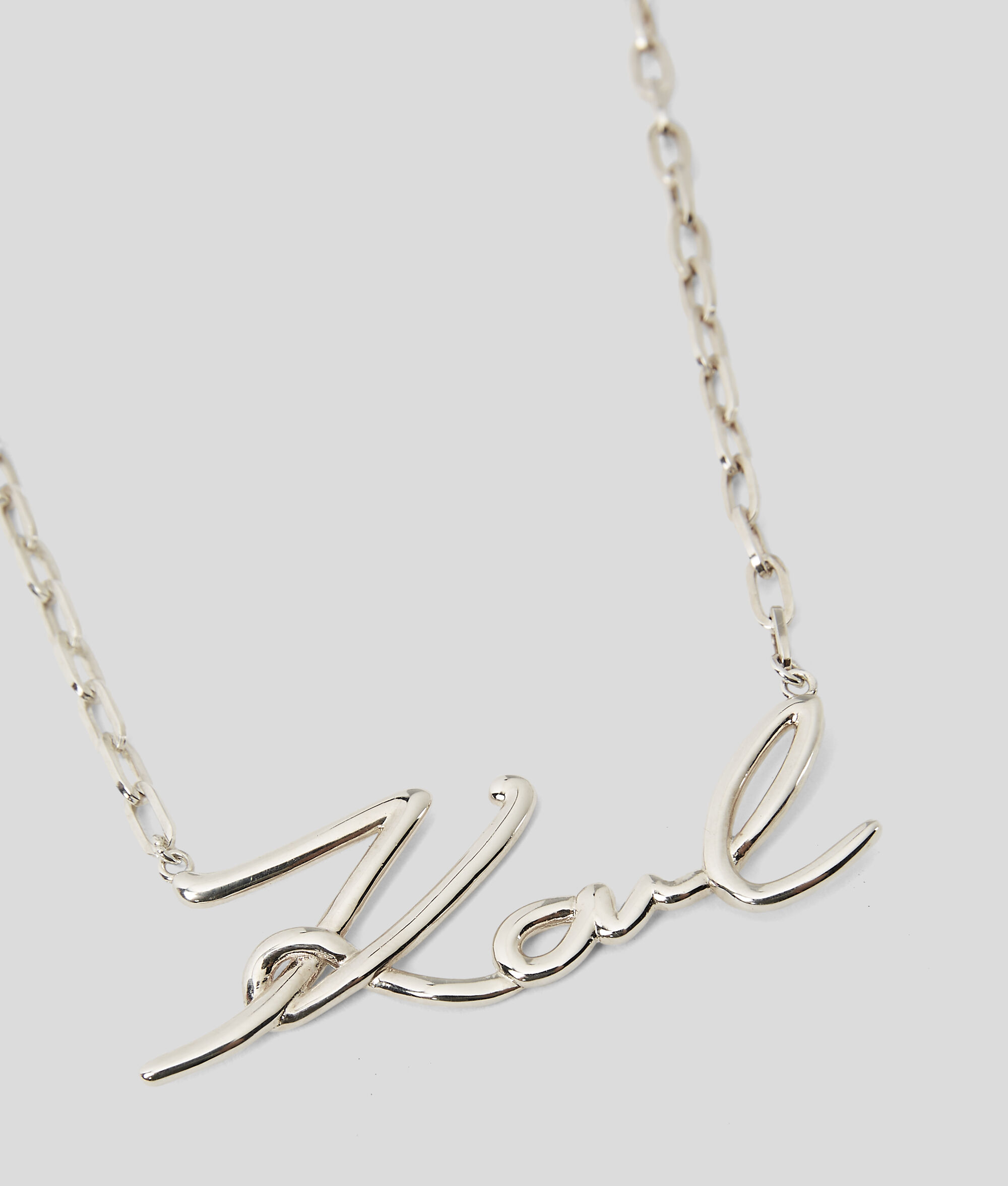 COLLIER ARGENT K/SIGNATURE