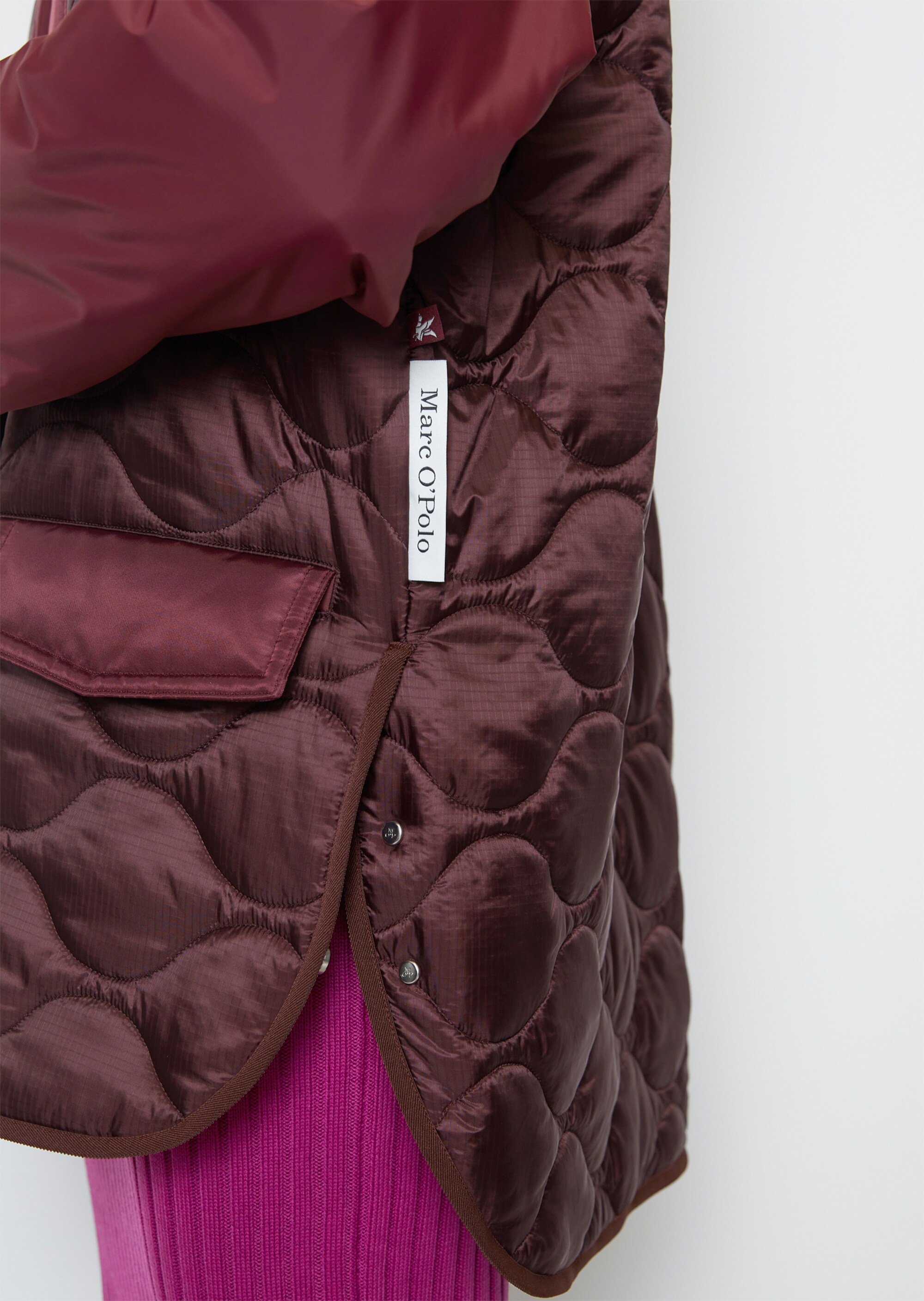MO'P X CHEVIGNON Steppjackeaus recyeltem Nylon