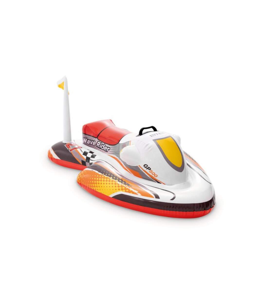 Bouée Gonflable Scooter 1 Place 117cm Multicolore