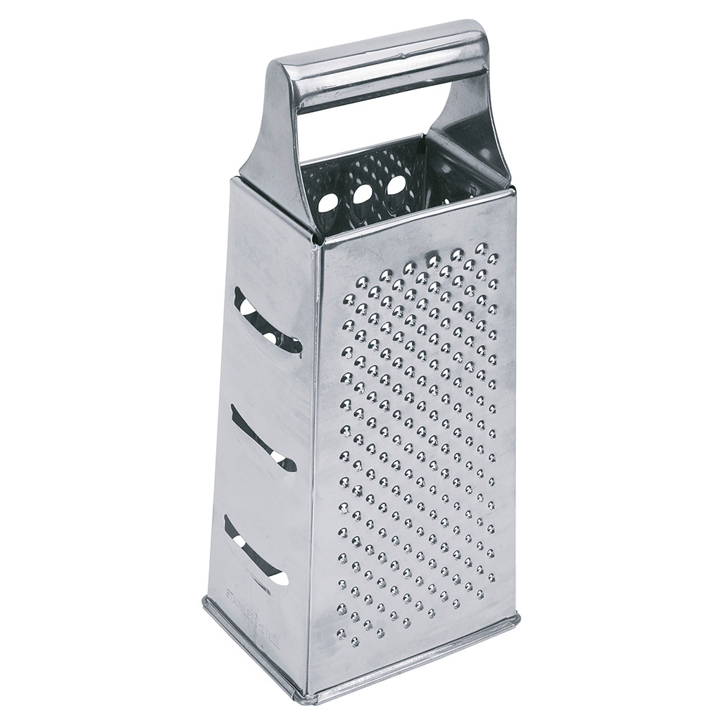 Râpe 4 faces inox 10.3x25x8cm