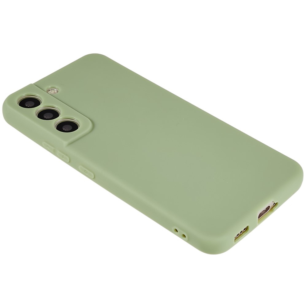Samsung Galaxy S22 5G Gummi Case Hülle mit Kameraschutz - Grün (Matt)
