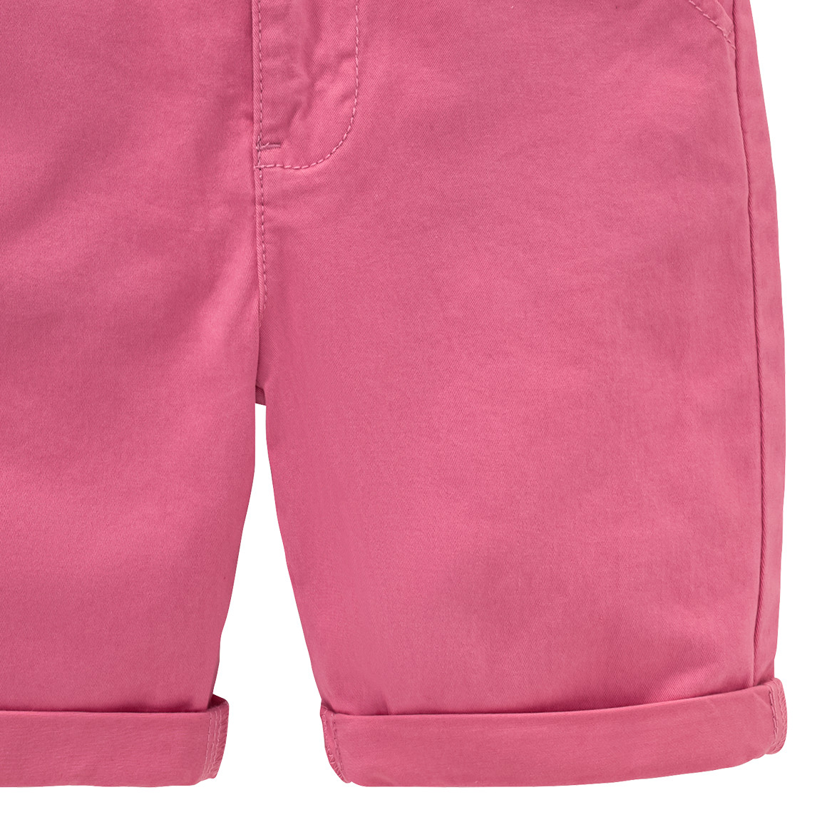 Jonas Nielsen Jungen Bermuda-Shorts in Unifarben pink