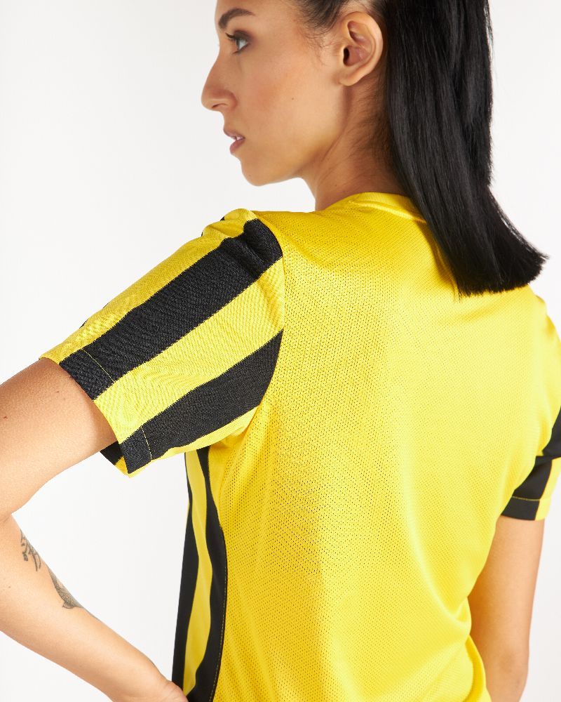 Maillot Nike Striped Division IV Jaune & Noir pour femme