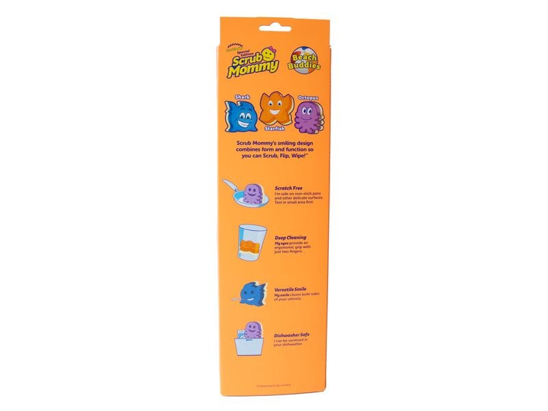 Scrub Daddy Schwamm Sommeredition, 3 Stück Der Putzschwamm aus Shark Tank USA