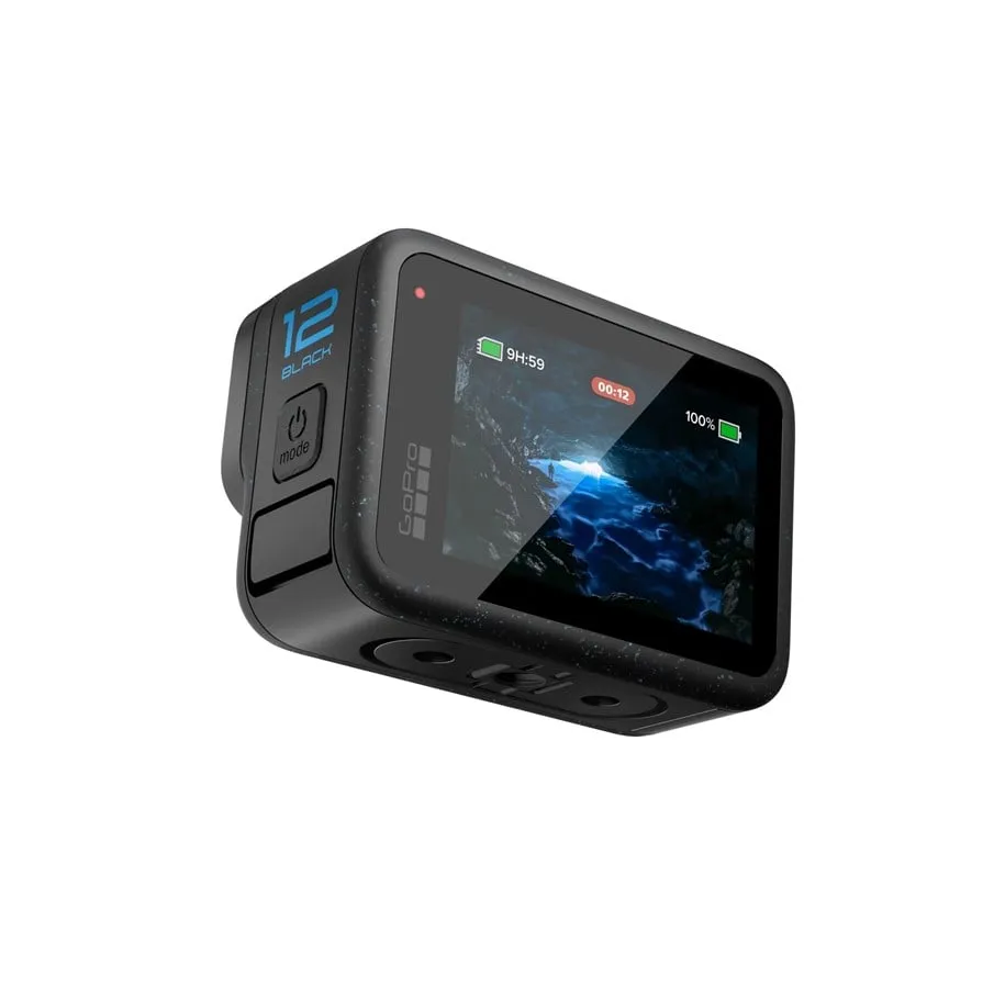 GoPro® | HERO12 Black - Action-kamera / 60 fps - undervands op til 10 m - Sort