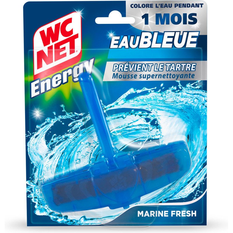 Bloc WC Net Energy Eau bleue, Marine fresh