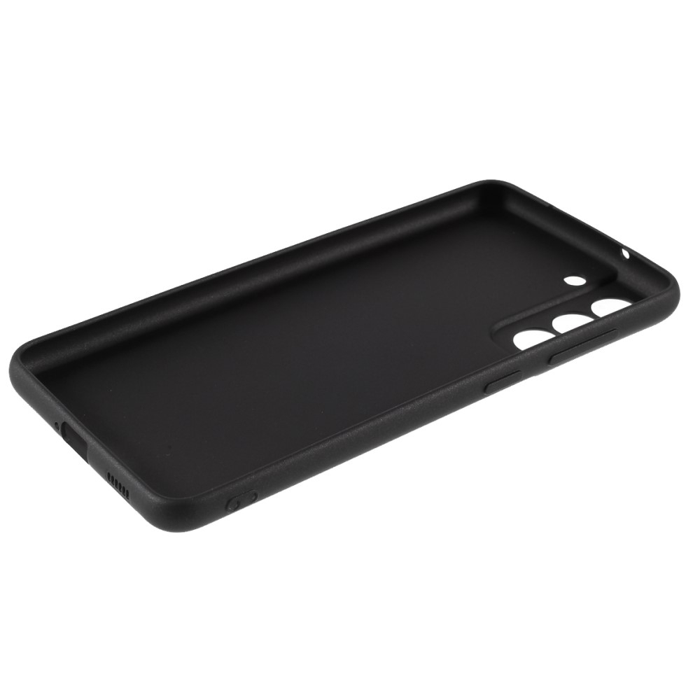 Samsung Galaxy S21 FE 5G Gummi Case Schutz Hülle - Schwarz (Matt)
