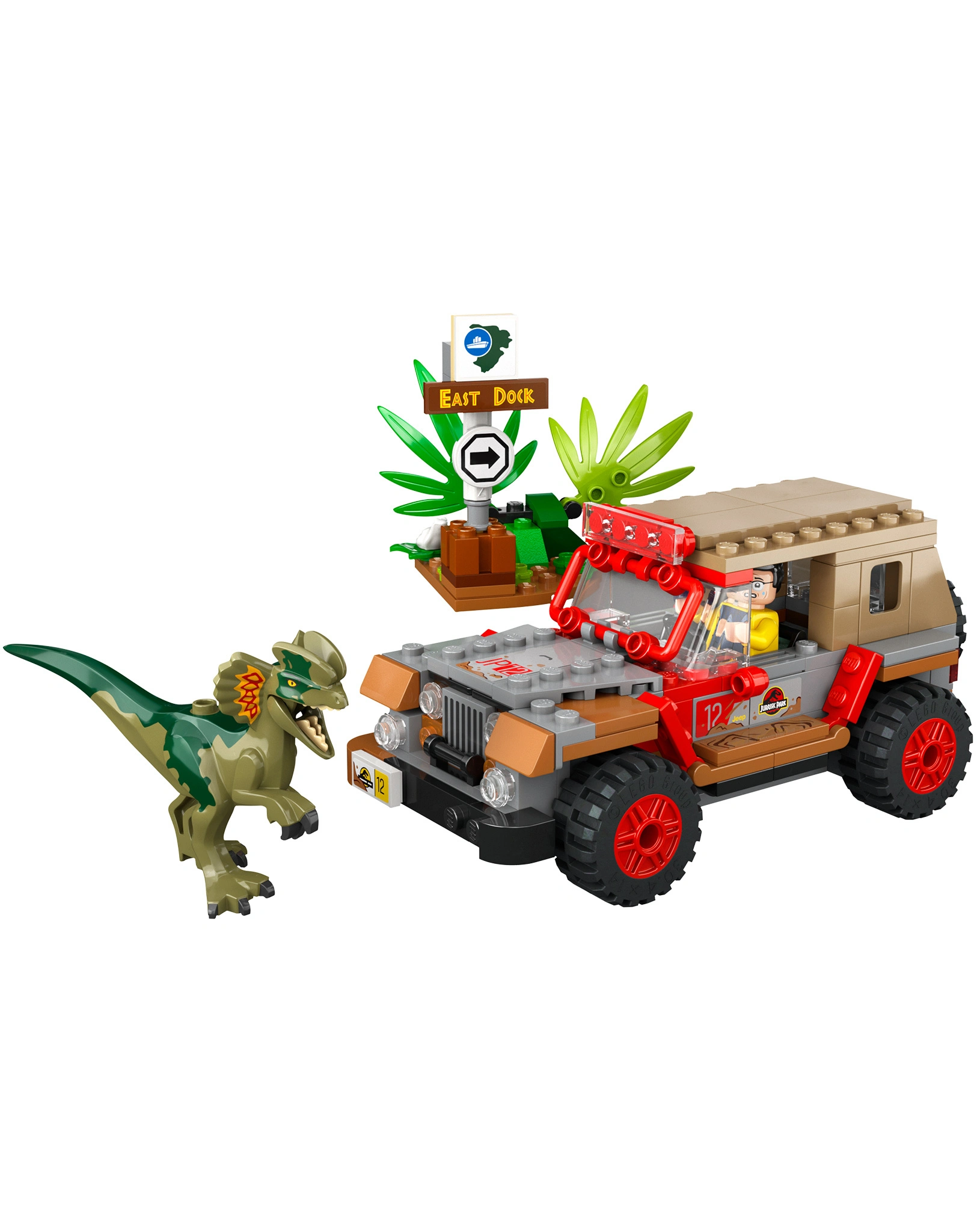 LEGO® Jurassic World™ 76958 Hinterhalt des Dilophosaurus