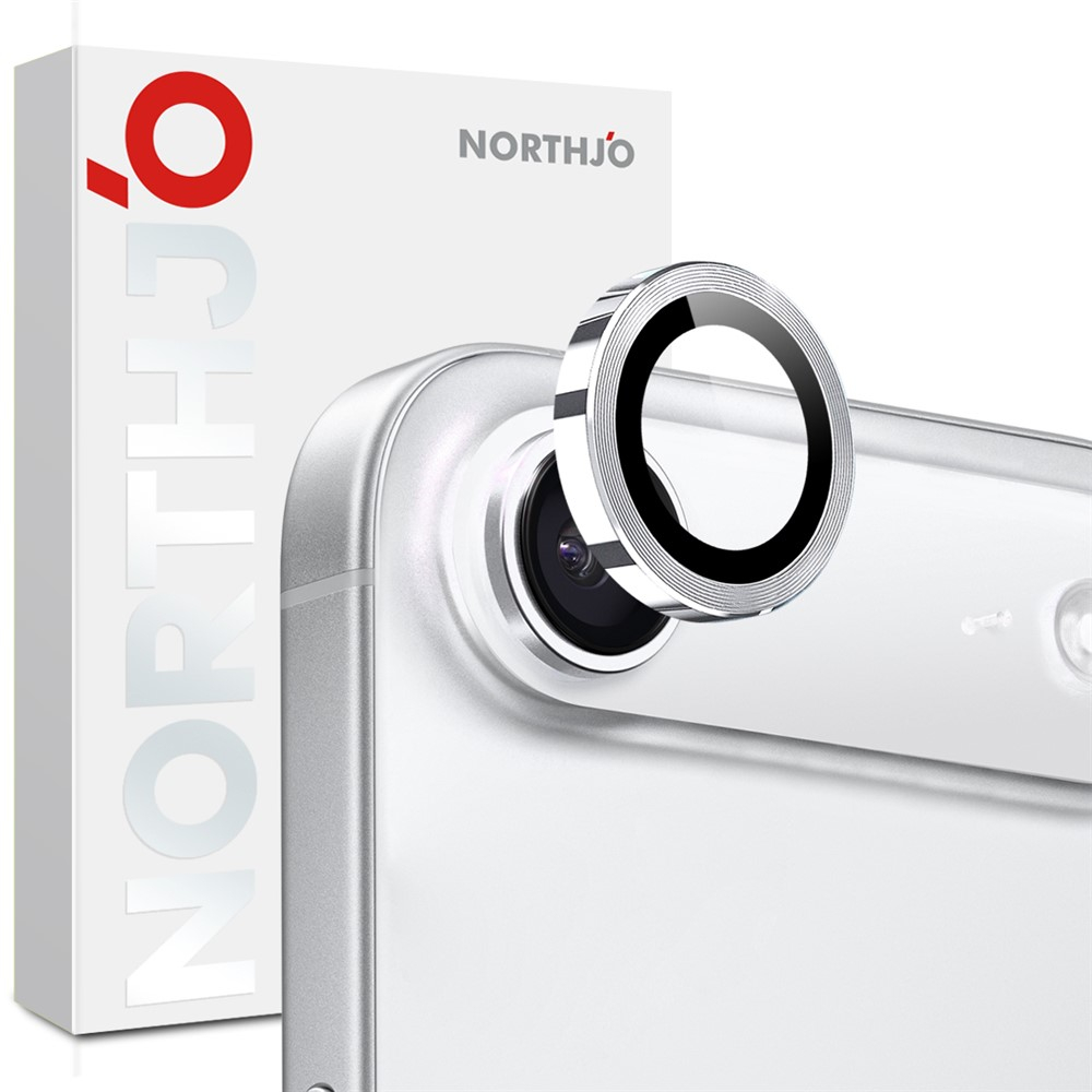 iPhone Air Kameraschutz Objektiv Ring Protector Abdeckung - Silber