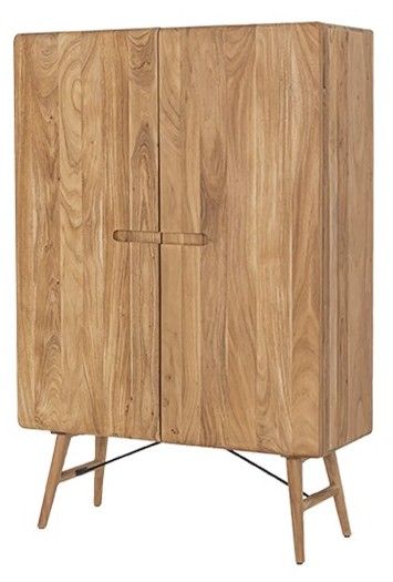 Bergkast Naturel Aura B100 x D40 x H150 cm