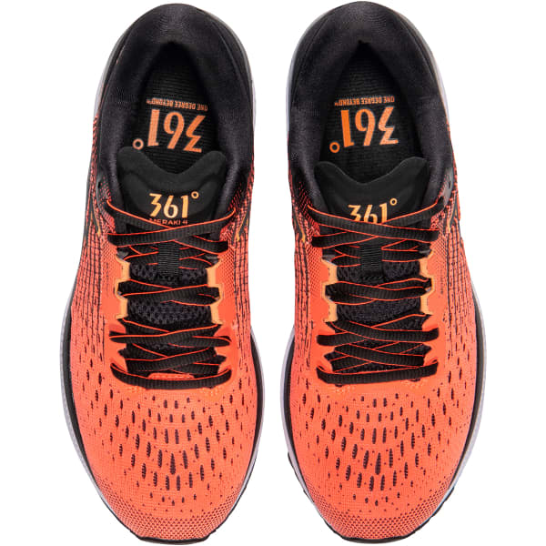 Chaussure running 361 MERAKI 4 W HAZARD/PAPAYA ORANGE