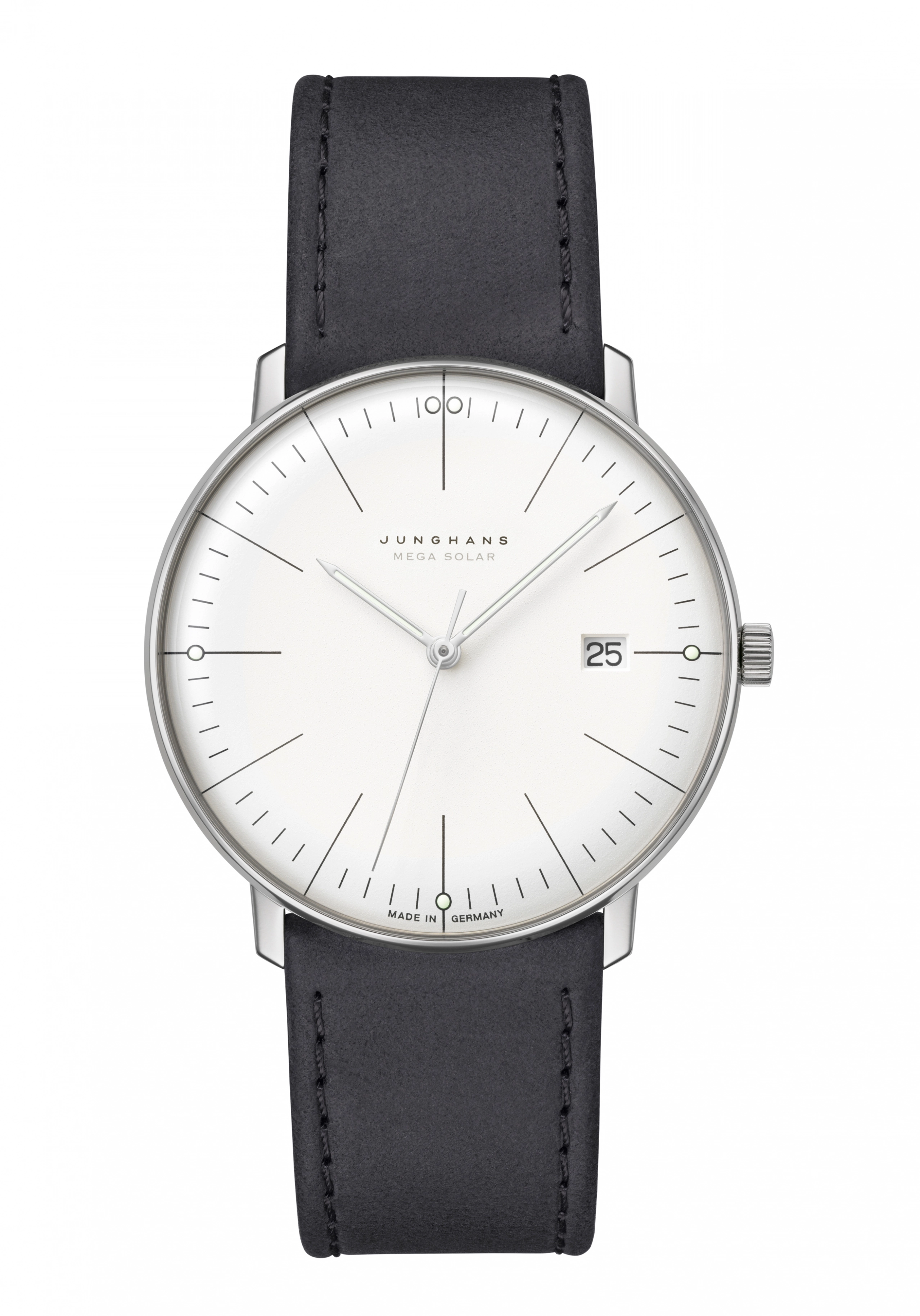 Junghans Max Bill Saphir MEGA Solar Funkuhr 59/2020.02