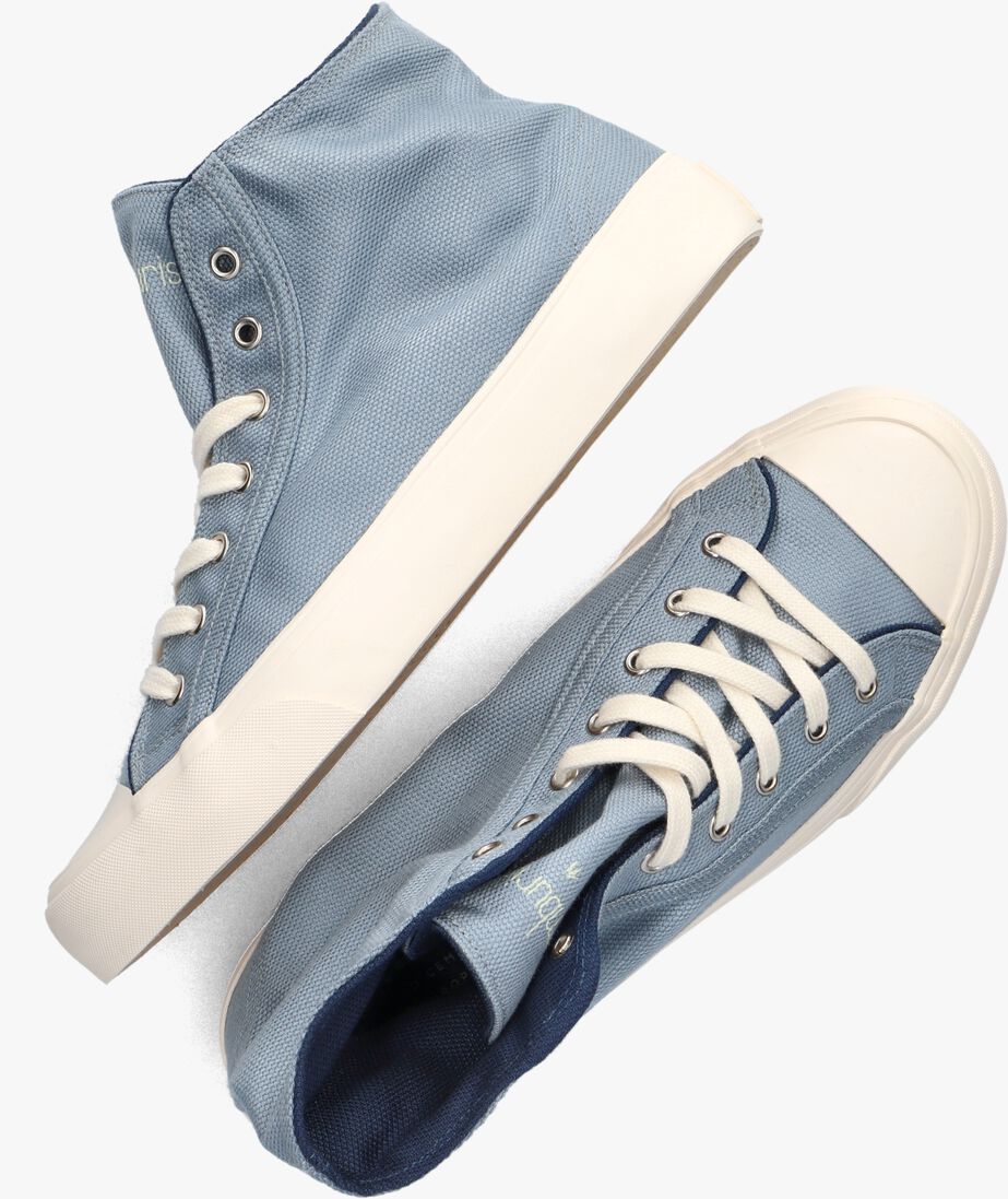BAMBURISTA blauwe bamburista hoge sneaker grasshopper kawasema high