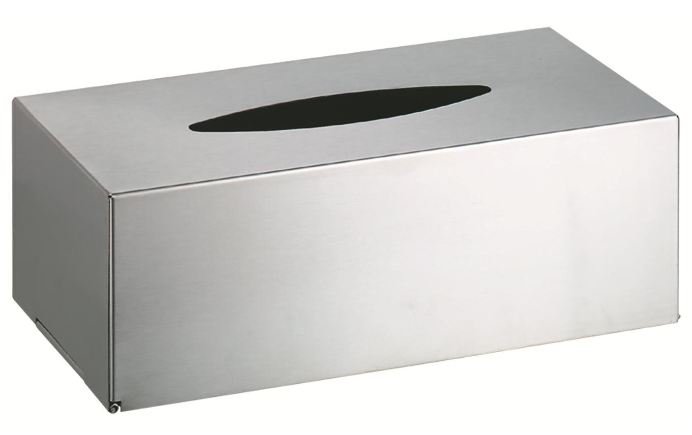 Kosmetiktuchbox Trend SilberModerner Kosmetiktuchspender