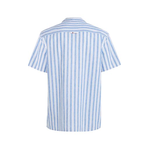 Tommy Jeans Stripe Skjorte, Persian Blue, L