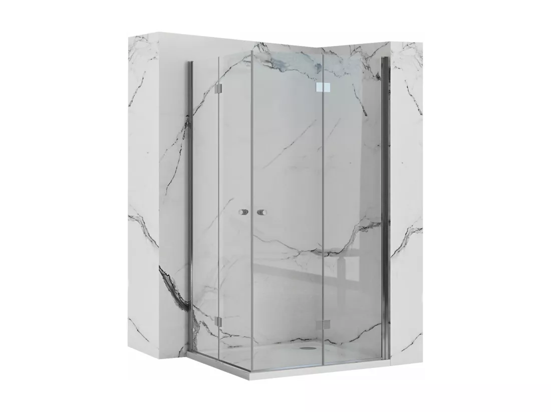 Cabine De Douche Rea Fold N2 110X120 Chrome