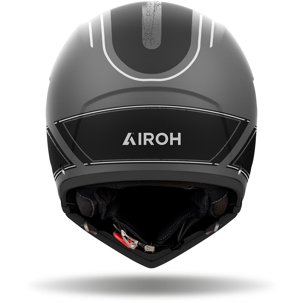 Airoh - Casque J 110 Raster Noir / Gris / Mat