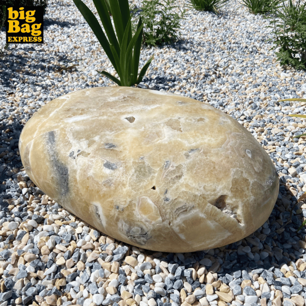 Galet Décoratif de Jardin en Onyx Flamingo Egeo 78kg