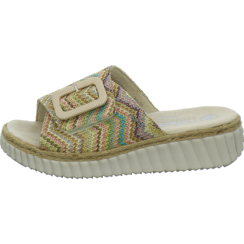Rieker Pantoletten Damen Multi