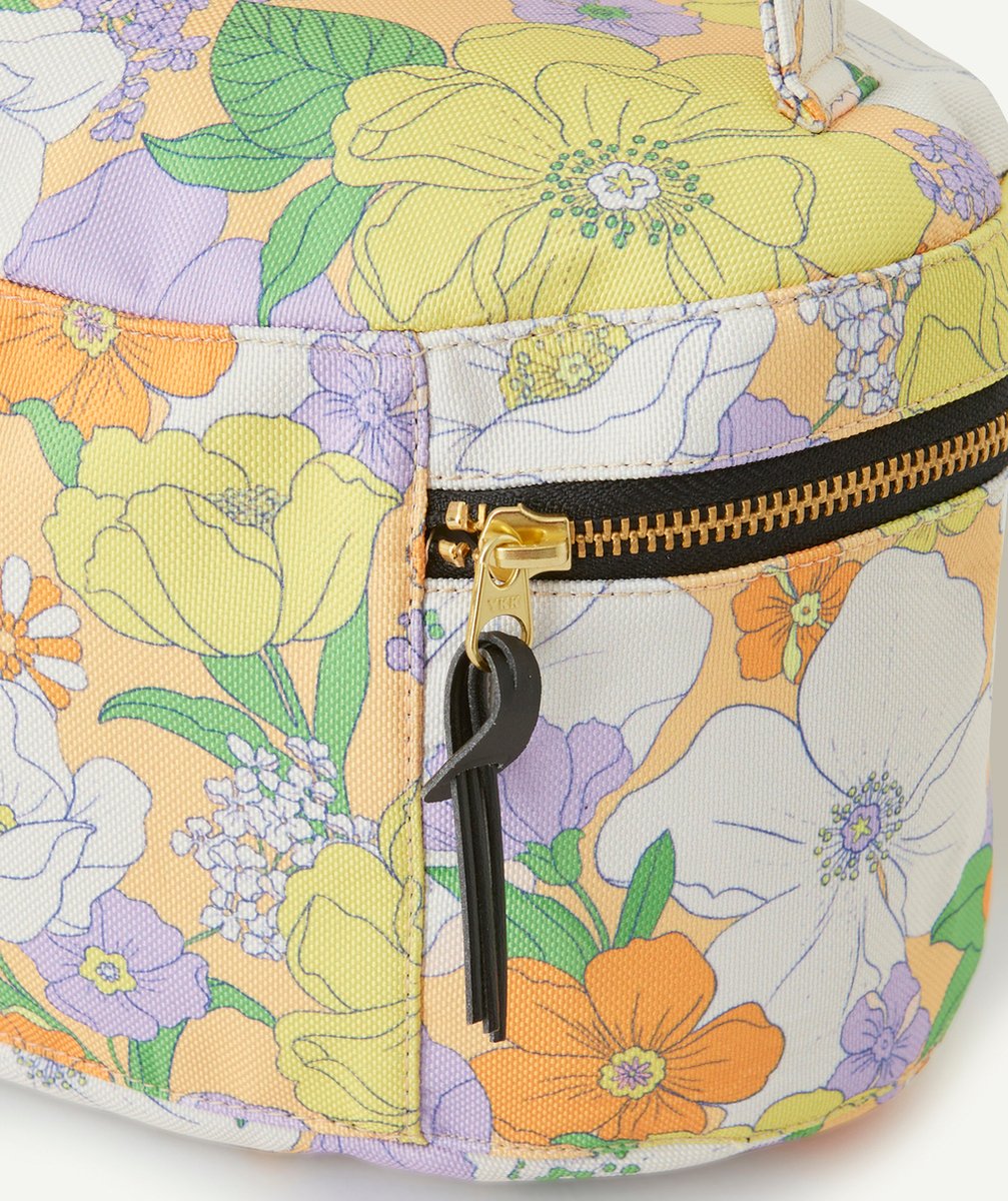 WOUFTROUSSE IMPRIMÉE FLORAL COLORÉE 23 x 15 x 15 CM