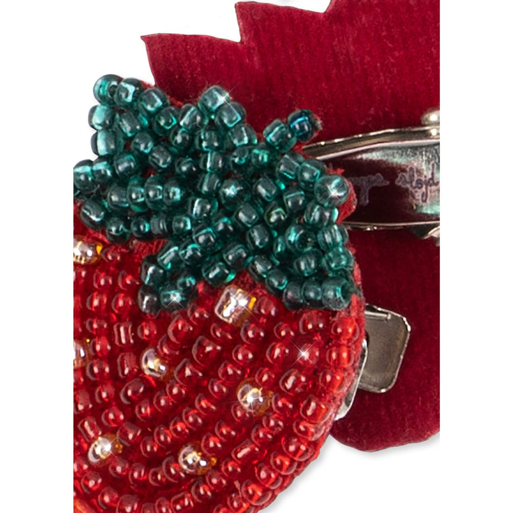 Køb Konges Sløjd Strawberry 2 Pak Strawberry Beaded Hair Clip