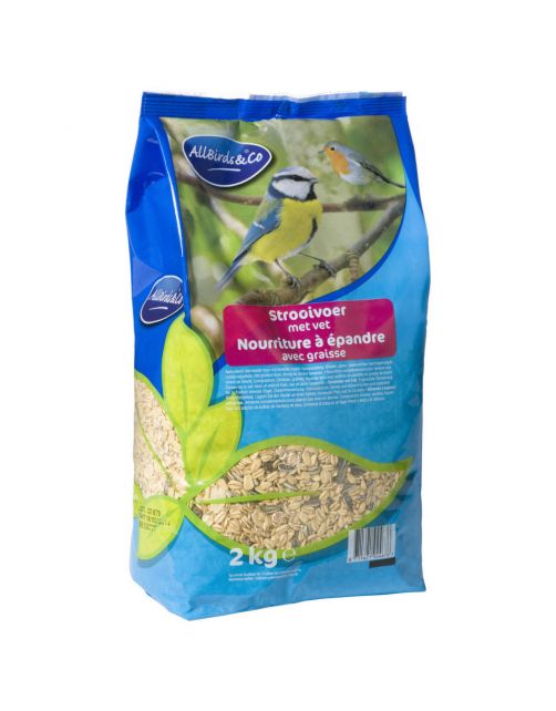 Allbirds&Co Strooivoer 2 kg - Tuinvogelvoer